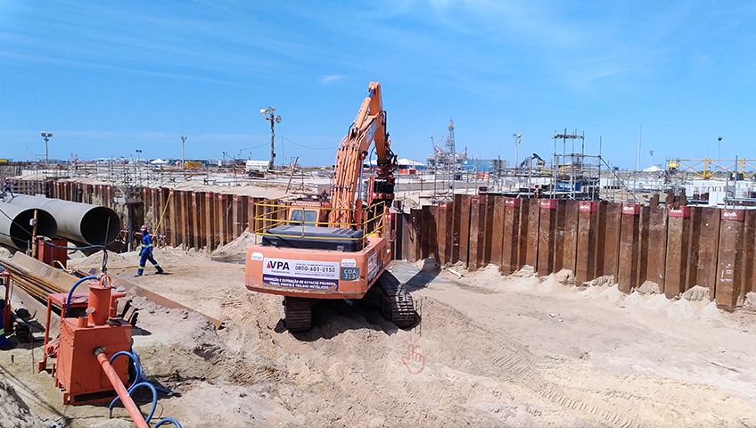 Estacas Prancha Metálicas