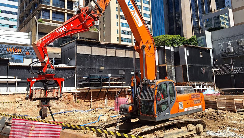 Contenção com engenharia e execução integrada