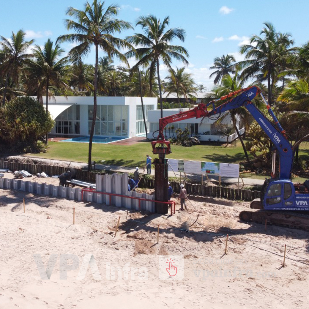 Contenção do avanço das marés em condomínio à Beira Mar - Maricá/RJ