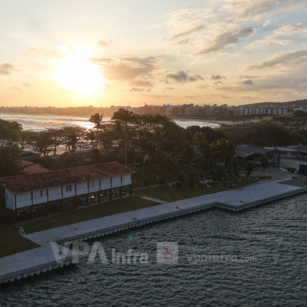 Estacas de PVC para contenção de marina em Cabo Frio Parte 2